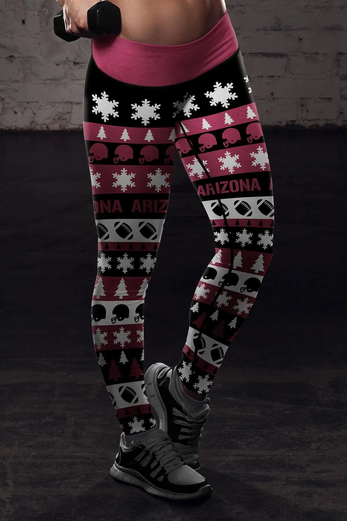 Arizona Ugly Christmas Classic Football Leggings