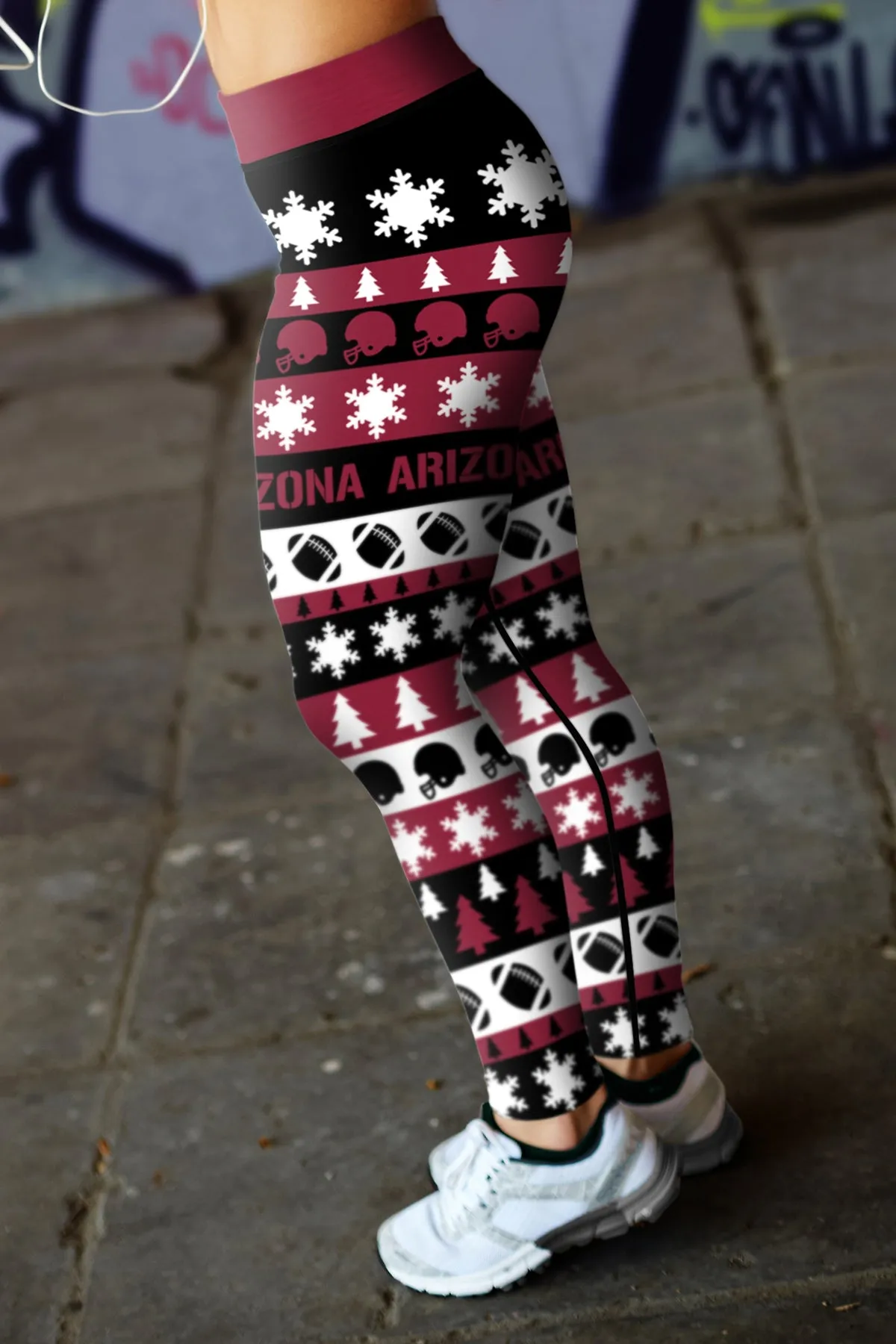 Arizona Ugly Christmas Classic Football Leggings
