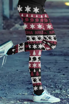 Arizona Ugly Christmas Classic Football Leggings