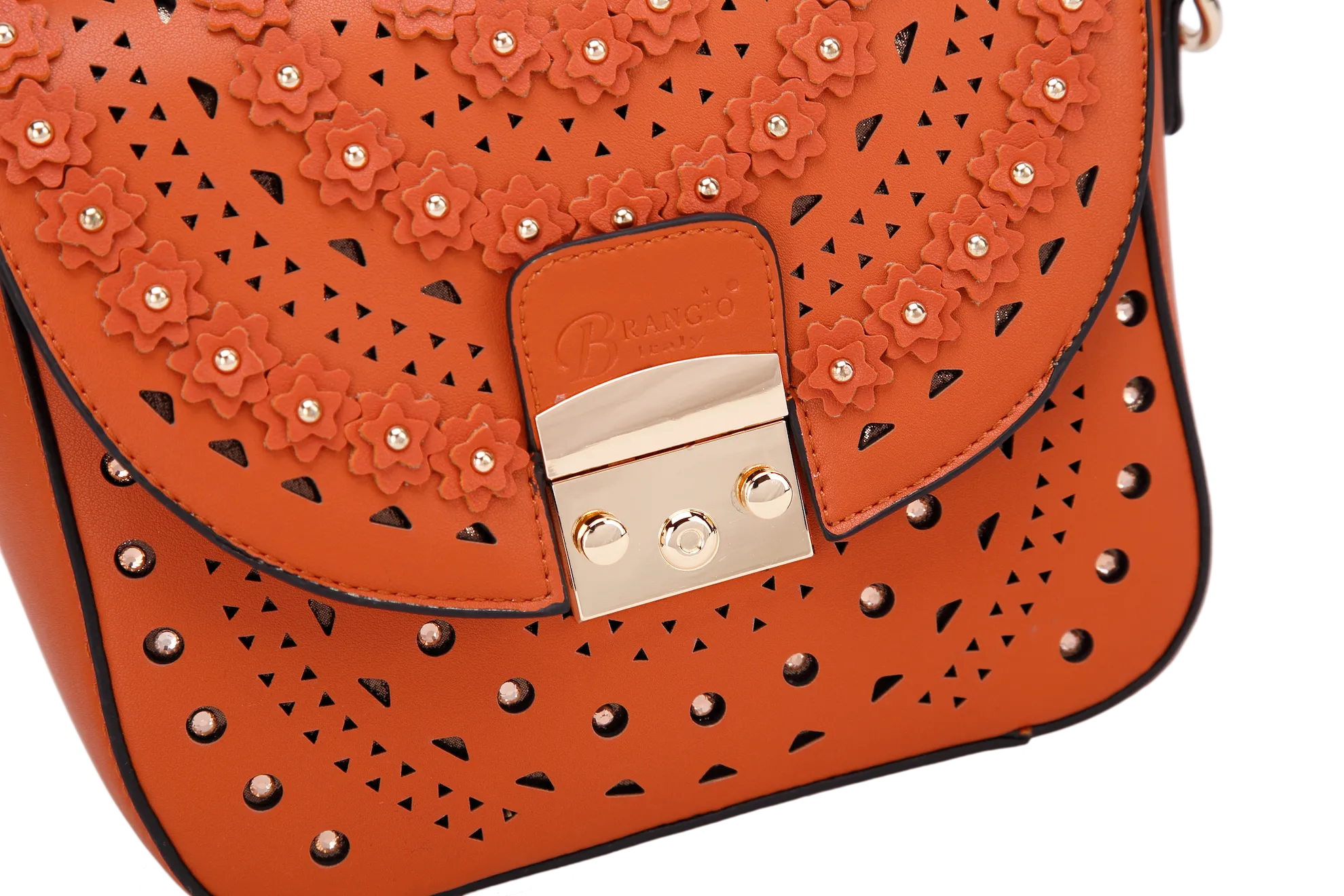 Brangio Elegant Floral Radiance Crossbody