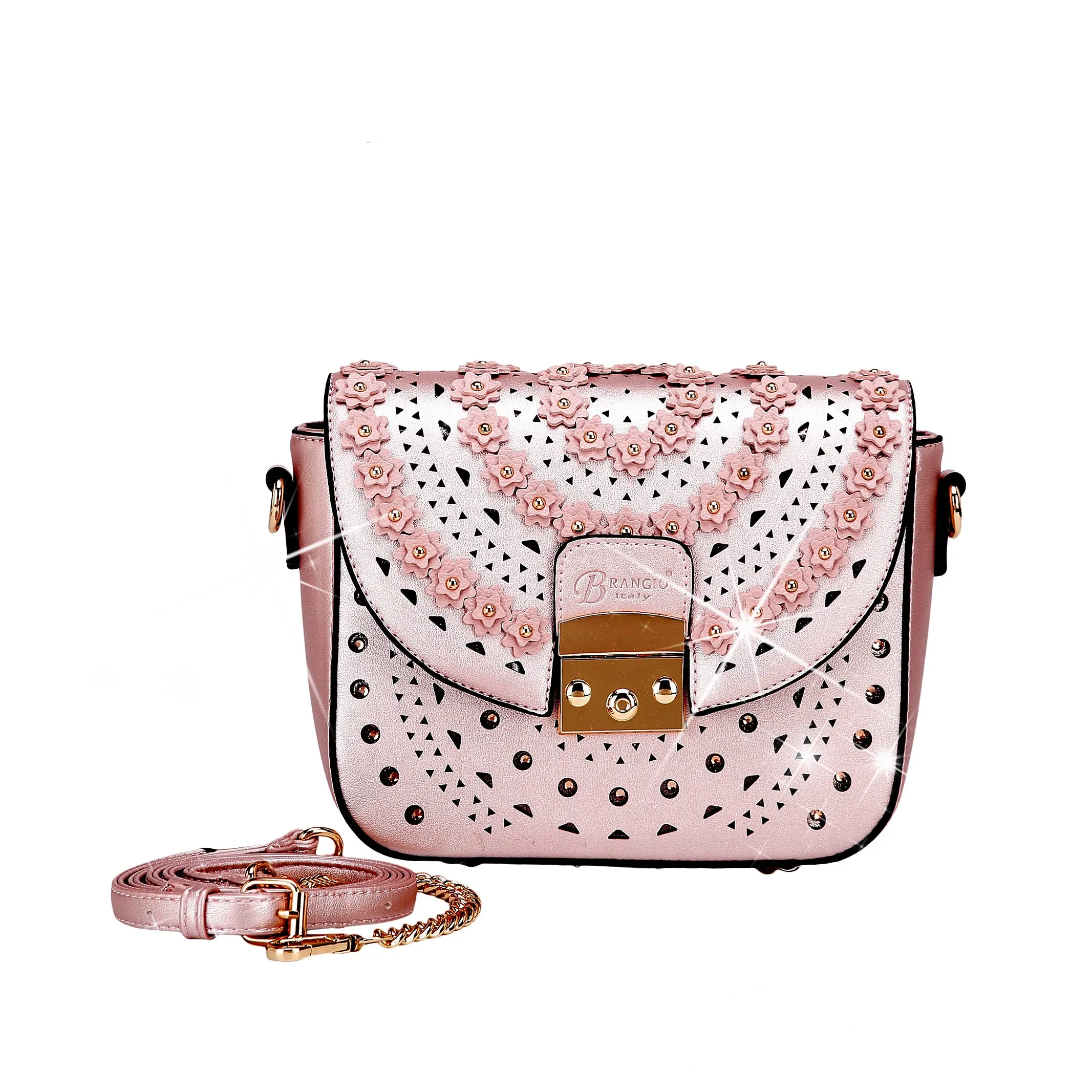 Brangio Elegant Floral Radiance Crossbody