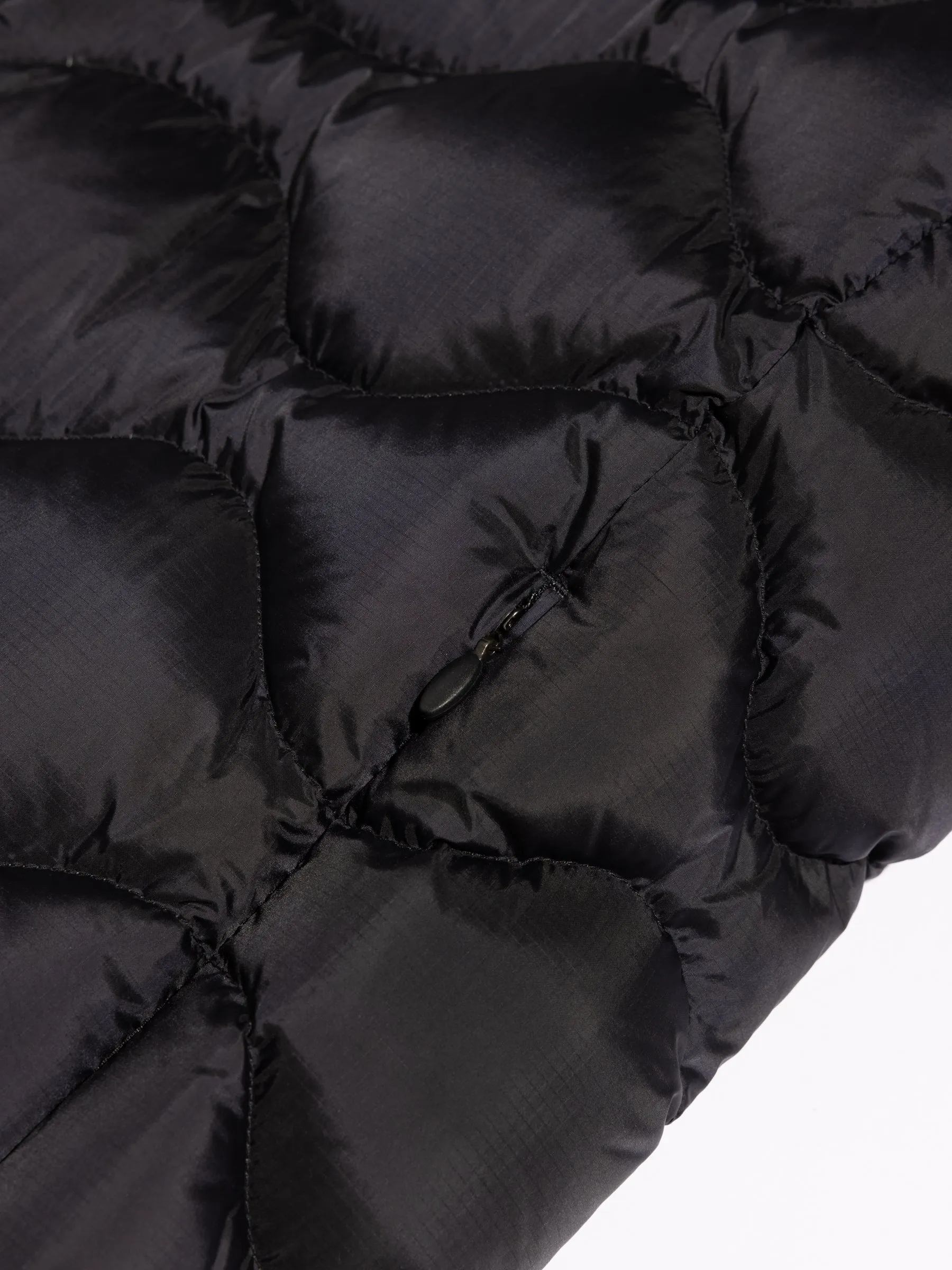 Cuillin Down Jacket in Black Recycled Ripstop