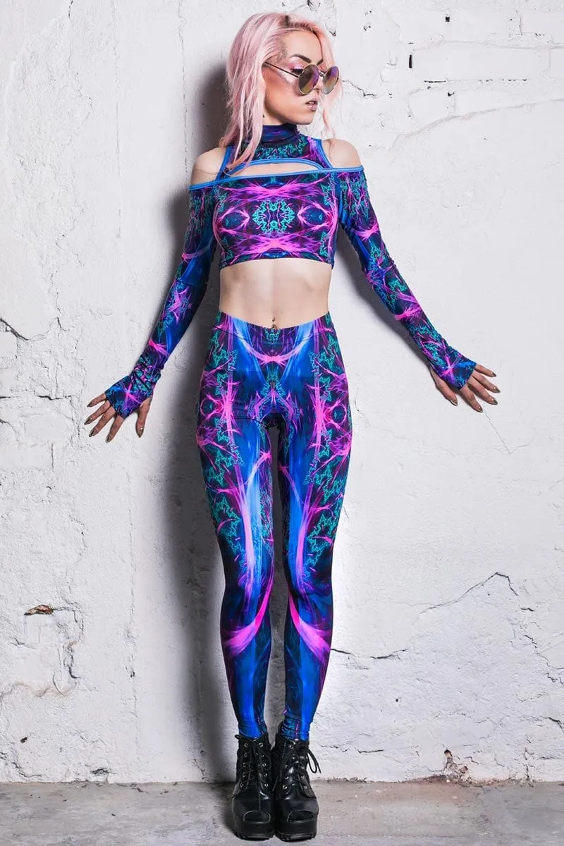 Electric Blue Leggings