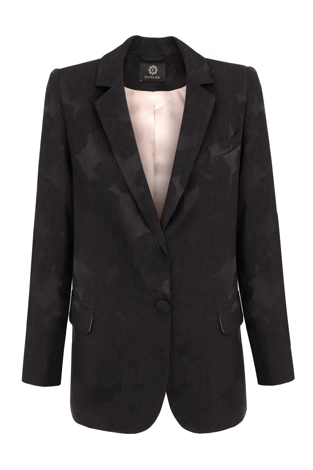 Evening Rose Silk Jacket
