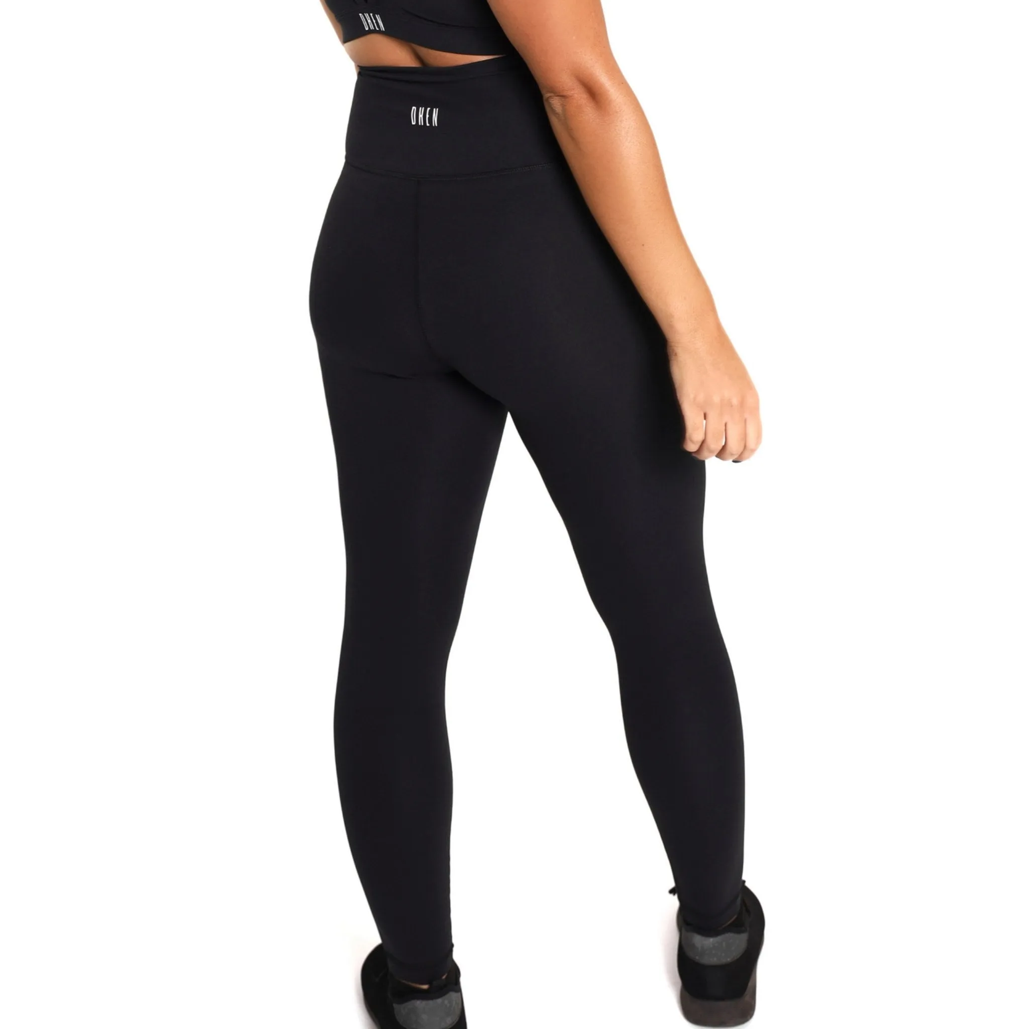 HIGH WAIST LEGGINGS - NOIR