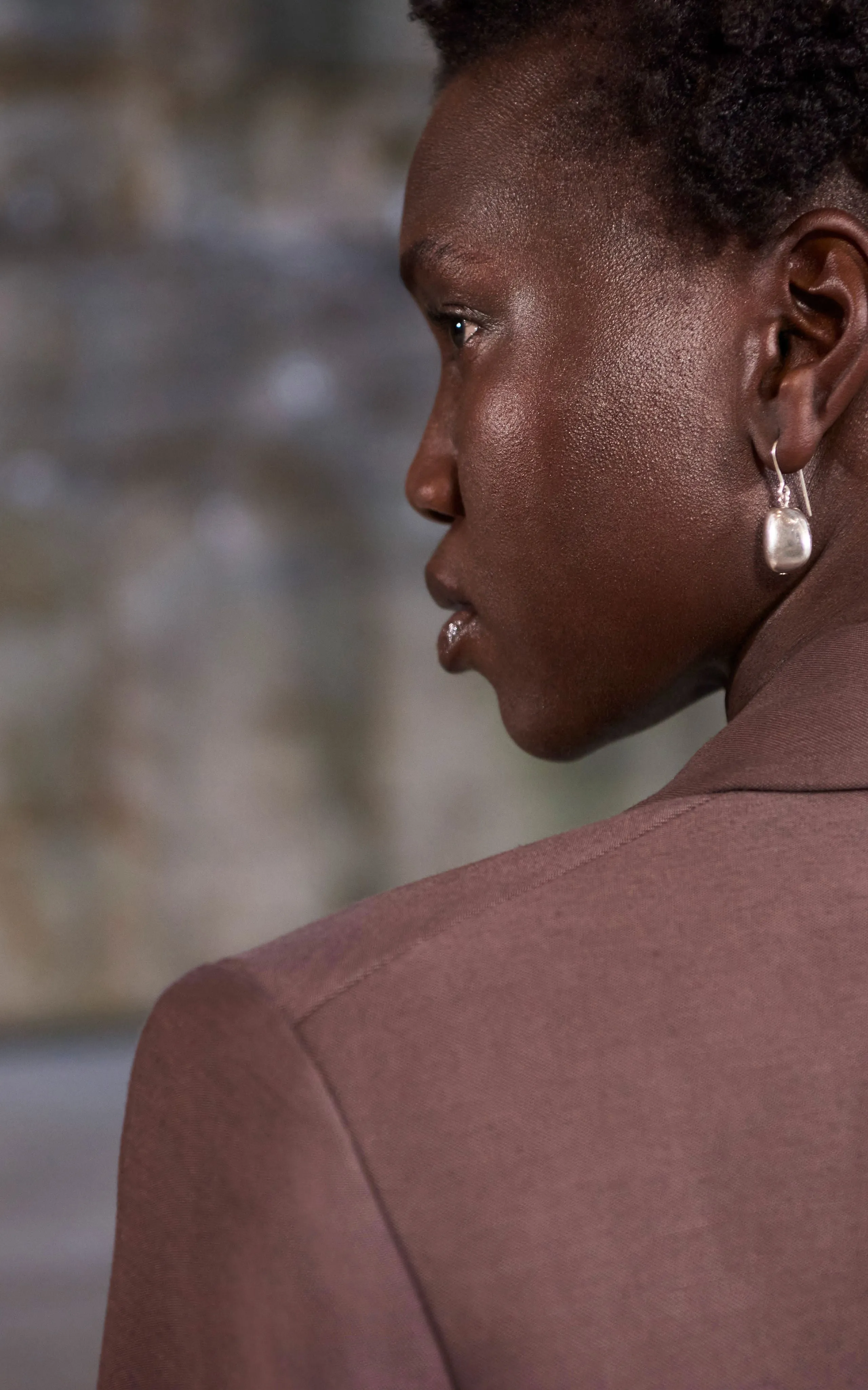 Inverse Lounge Blazer | Chocolate