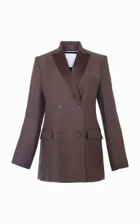 Inverse Lounge Blazer | Chocolate
