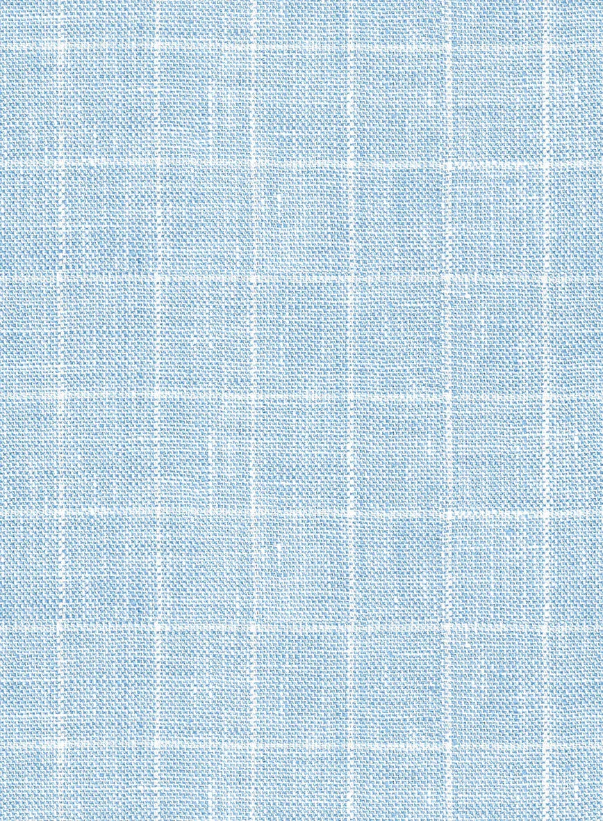 Italian Linen Lusso Blue Jacket
