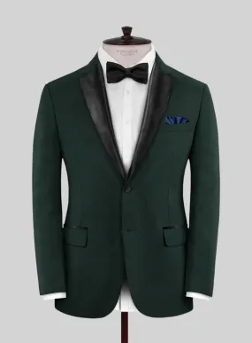 Napolean Intense Green Wool Tuxedo Jacket