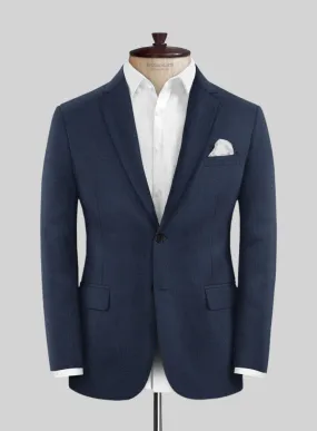 Napolean Stretch Royal Blue Wool Jacket