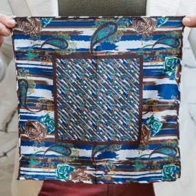 Pocket Square - Royal Paisley