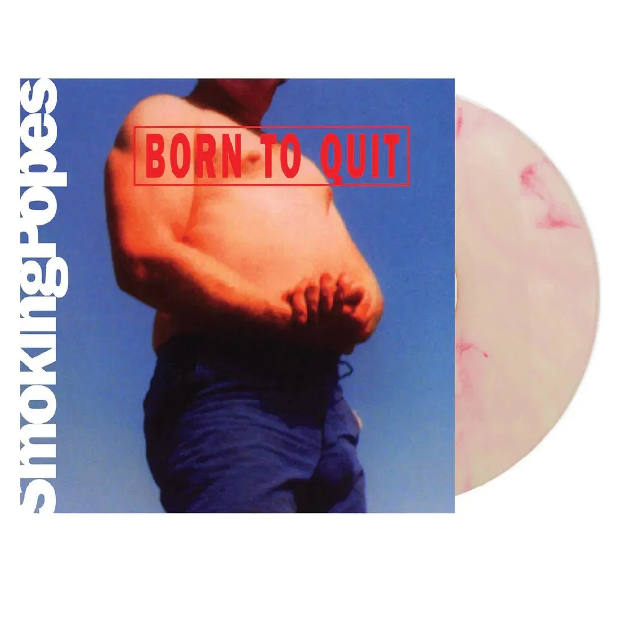 Smoking Popes: Born To Quit: Pink and White Sunburn Vinyl