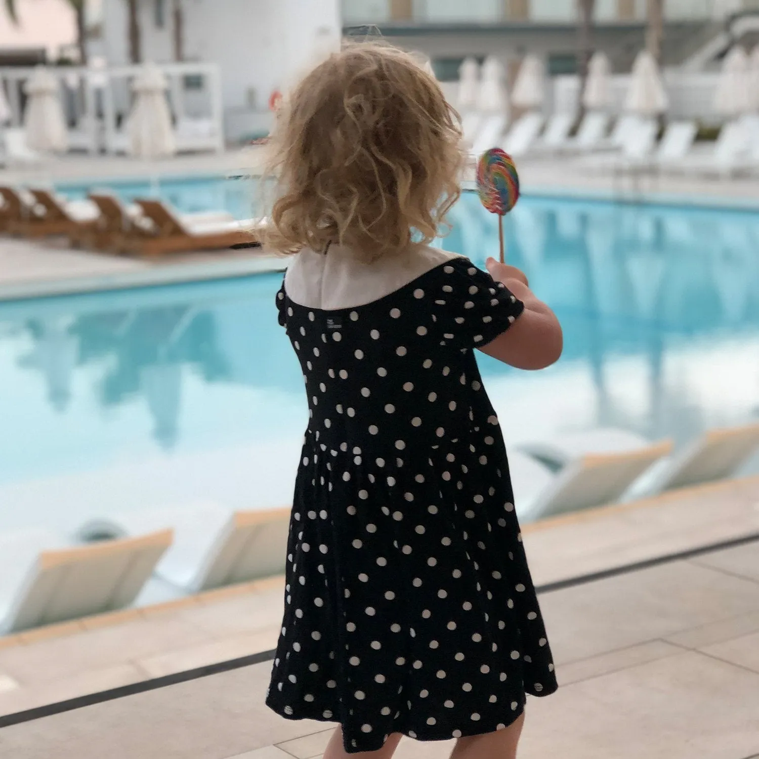 The Tiny Polka Dress