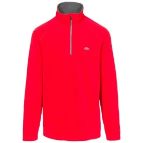 Trespass XXL Red Blackford 1/2 Zip Men's Microfleece