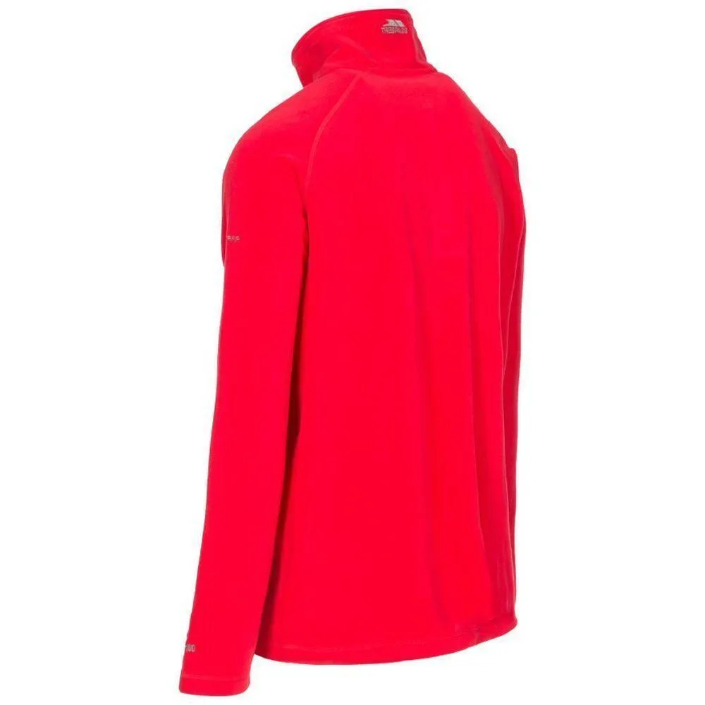 Trespass XXL Red Blackford 1/2 Zip Men's Microfleece