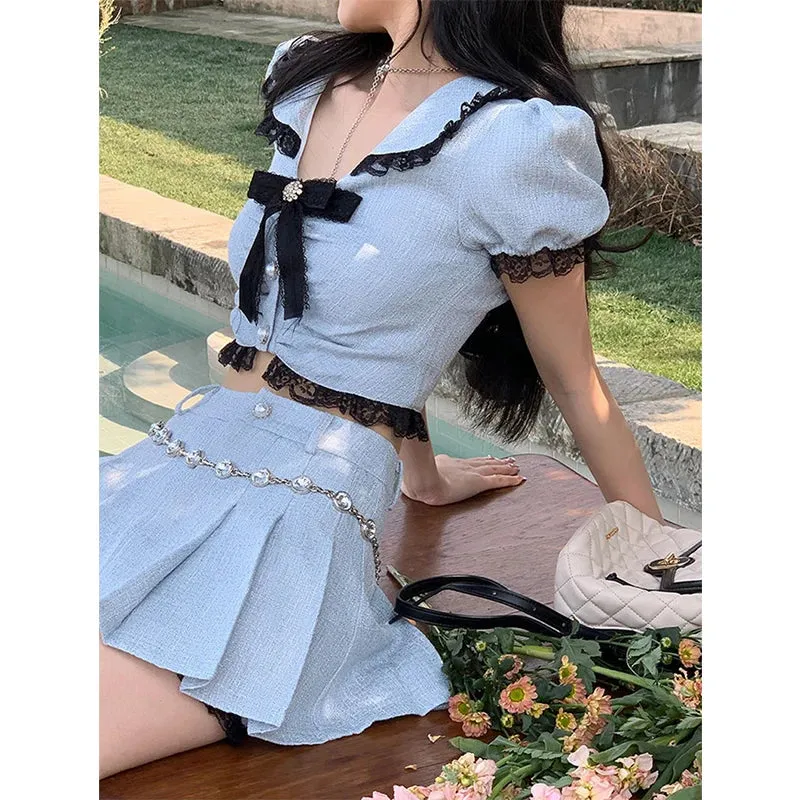 Walking On Sunshine Skirt Set