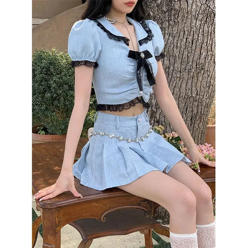 Walking On Sunshine Skirt Set